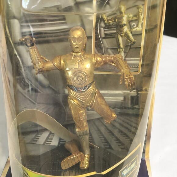 Vintage 1997 Star Wars Epic Force C 3P0 Power of the Force Rotates New Old Stock - Picture 3 of 7